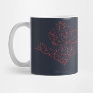 Vinyl Addict Geometric Mug